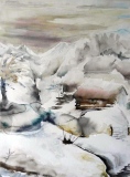 Vallée silencieuse 2 (50x36)   120 € - Neiges