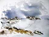 Paysage breton  (30x39)     80 € - Paysages