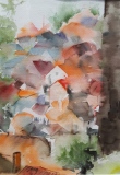 Au pied de la tour de Mélusine (85)   (57x36)   150 € - Paysages