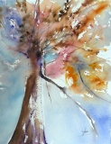 Bourrasque (40x30)           180 € - Arbres