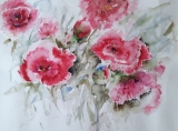 Profusion 1  (36x48)          110 € - Bouquets de fleurs