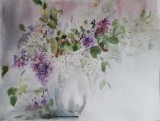 Langueur florale   (36x48)       120 € - Bouquets de fleurs