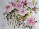 Parfum    (36x48)      120 € - Bouquets de fleurs